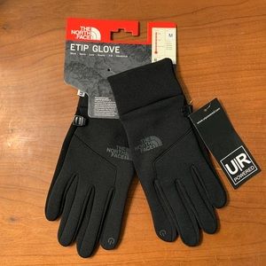 North Face Unisex Gloves. Medium